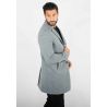 Manteau Gris Pour Homme – Protection Hivernale