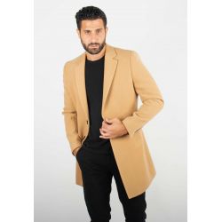 Manteau Camel Pour Homme –...