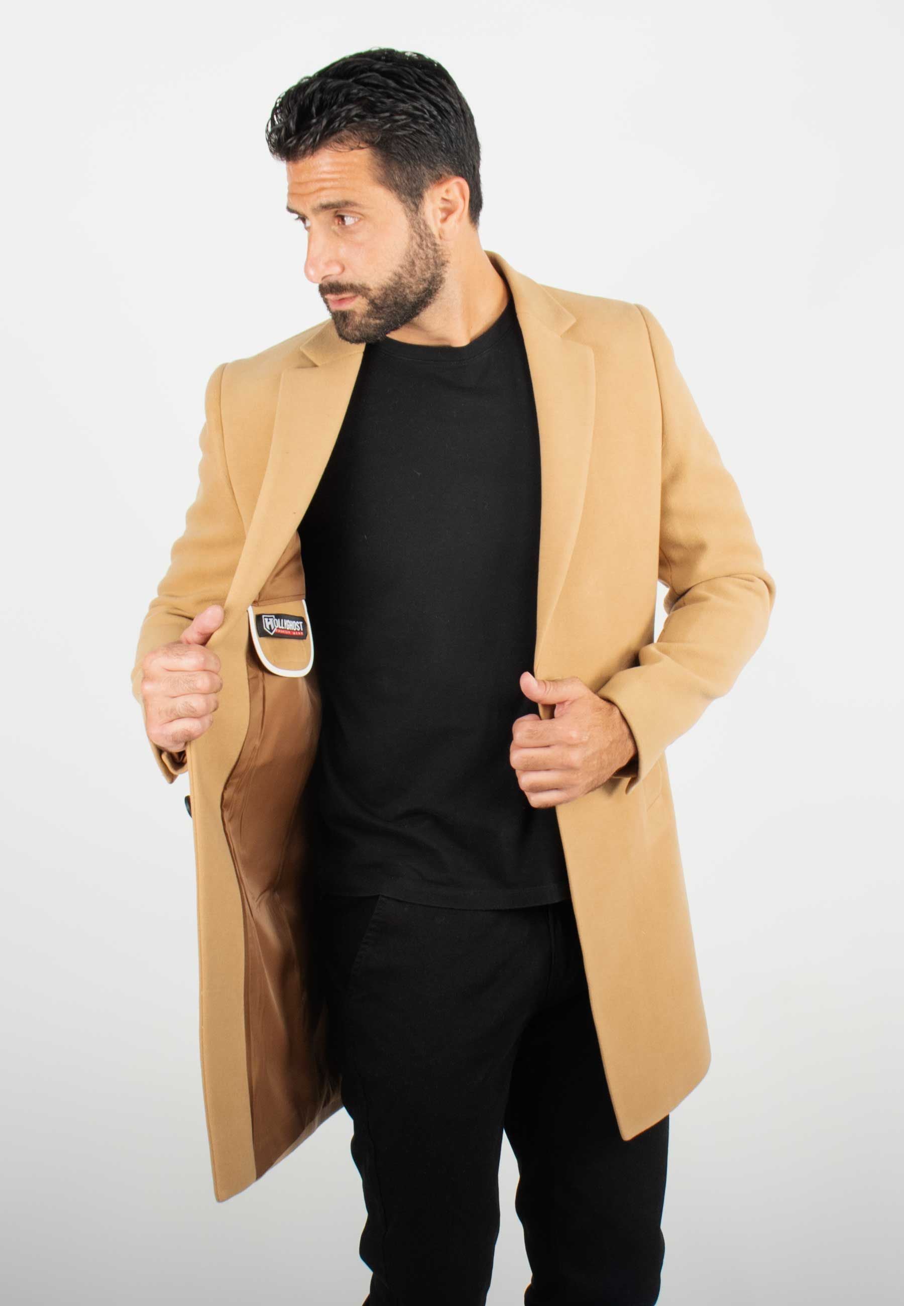 Manteau Camel Pour Homme – Protection Hivernale