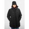 Blouson Femme Hiver Noir Mi-Long – Style Élégant et Confort Thermique