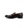 Mocassins UOMO en Similicuir Croco Marron