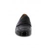 Mocassins UOMO en Similicuir Croco Noir