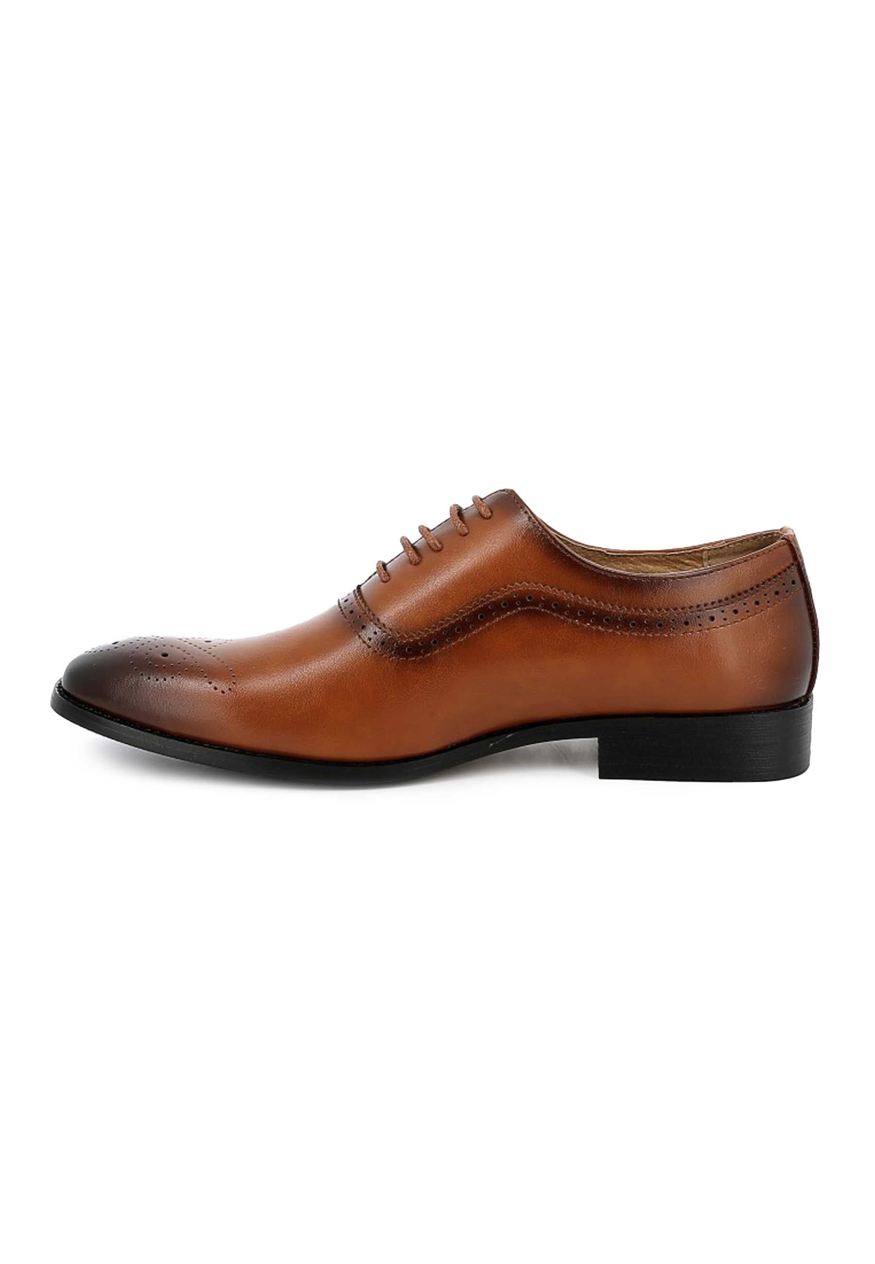 Chaussures UOMO en Similicuir Cognac