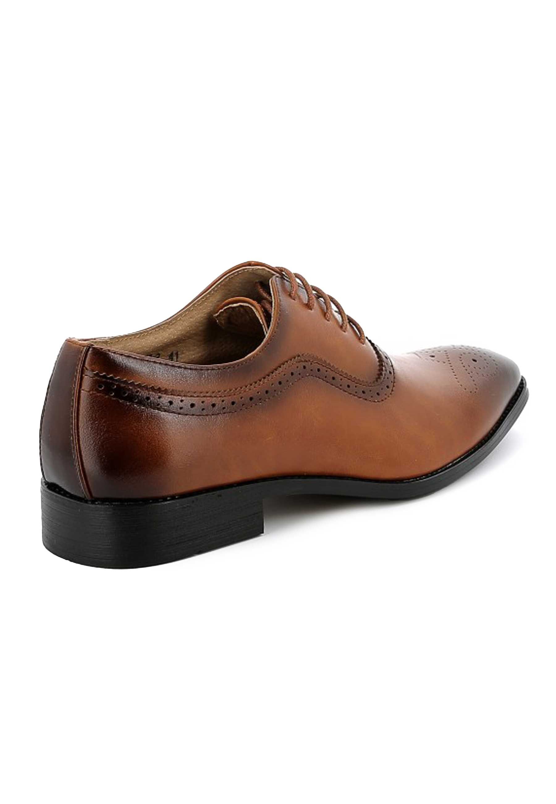 Chaussures UOMO en Similicuir Cognac