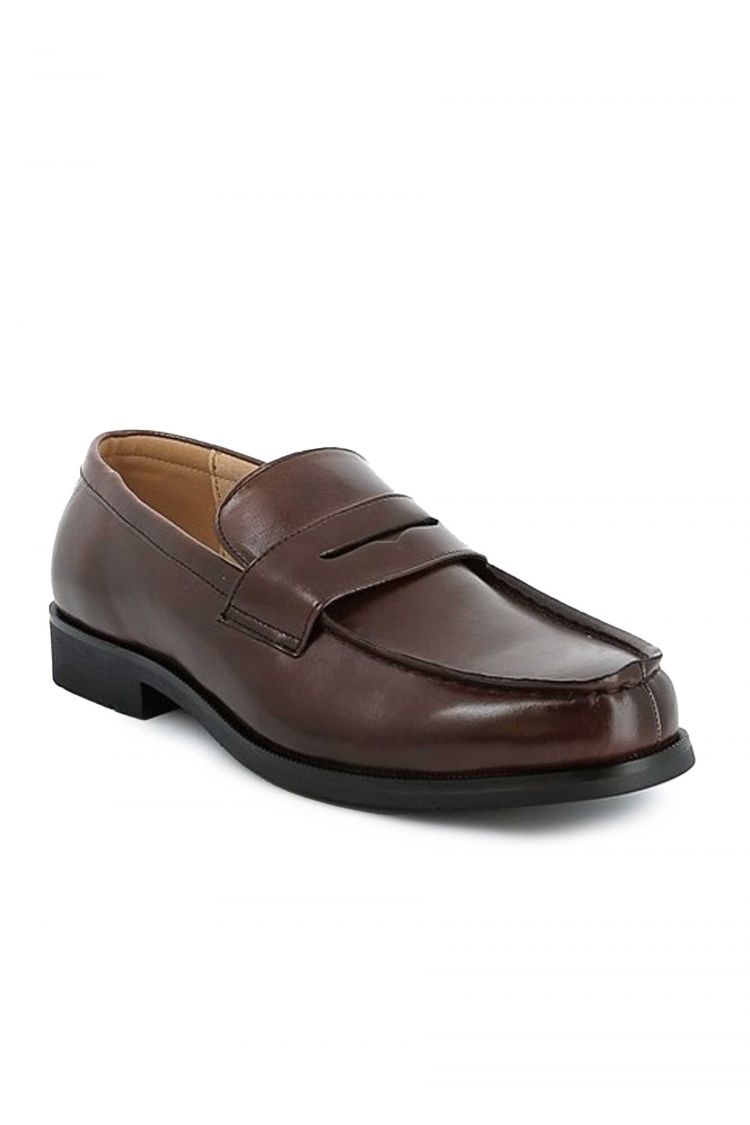 Mocassins UOMO en Similicuir Marron