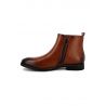 Bottines UOMO en Simili Cuir Cognacs