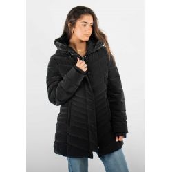 Blouson Femme Hiver Noir...