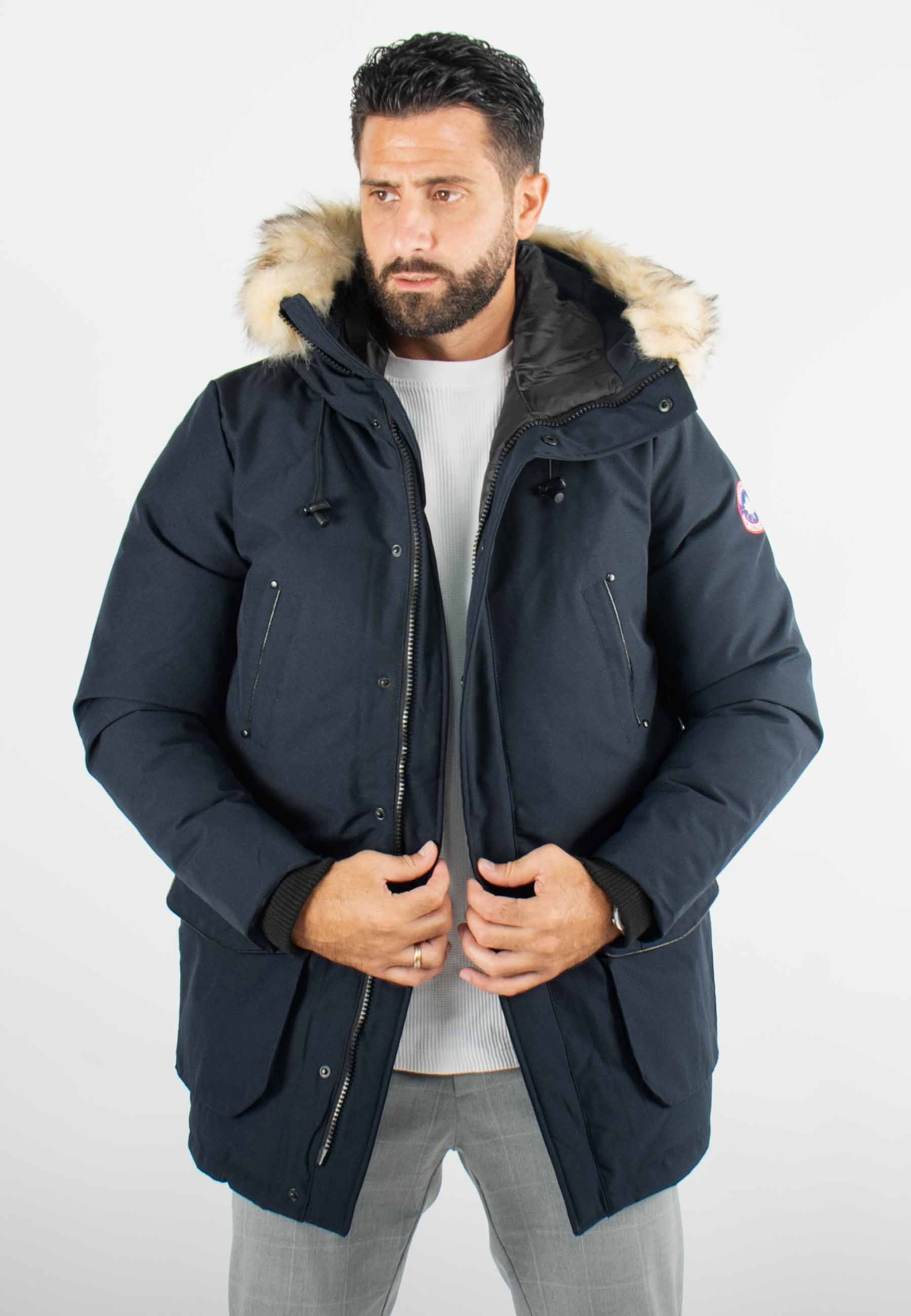 Doudoune homme longue MARIO - NAVY