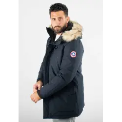 Doudoune homme longue MARIO - NAVY