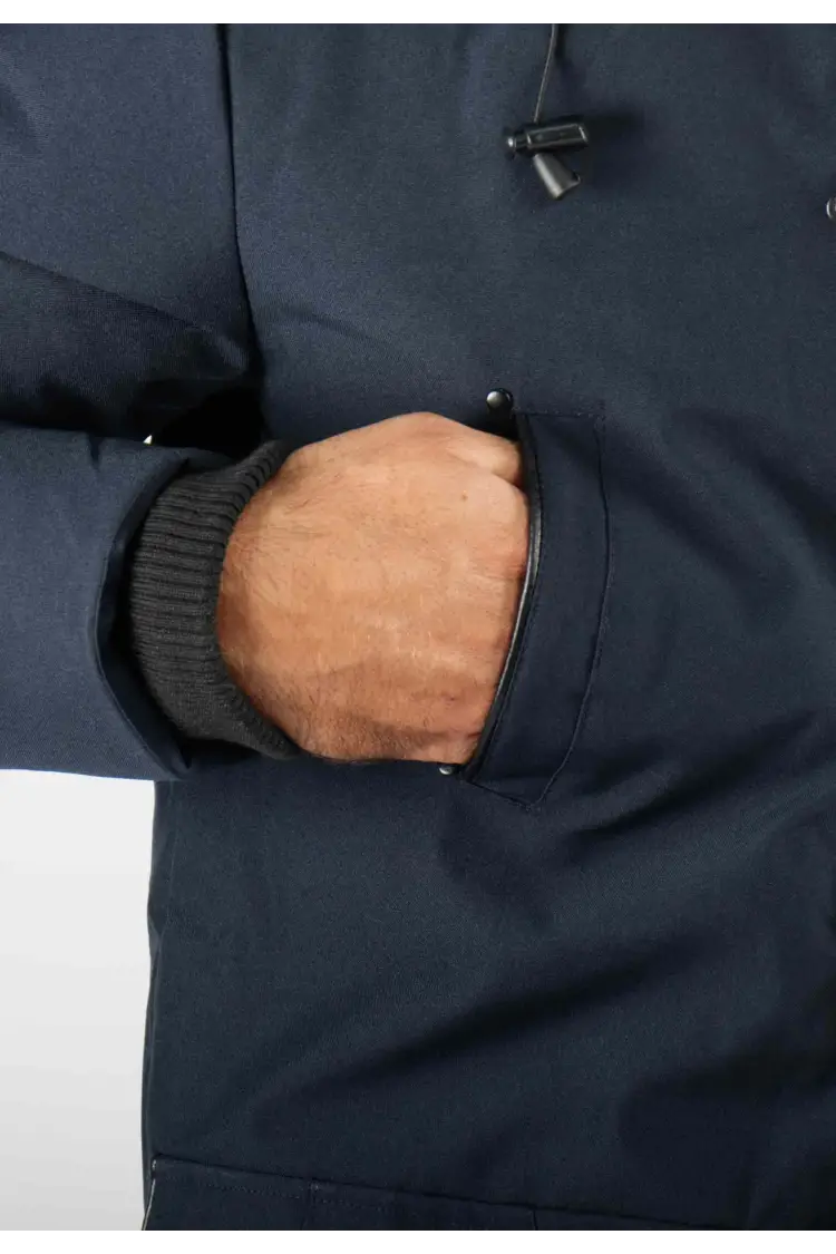 Doudoune homme longue MARIO - NAVY