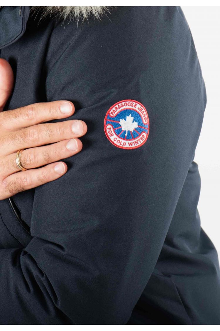 Doudoune homme longue MARIO - NAVY