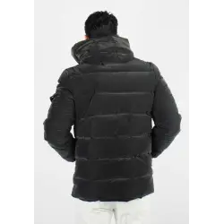 Doudoune matelassé d'hiver homme noir