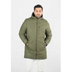 Parka longue khaki - style...