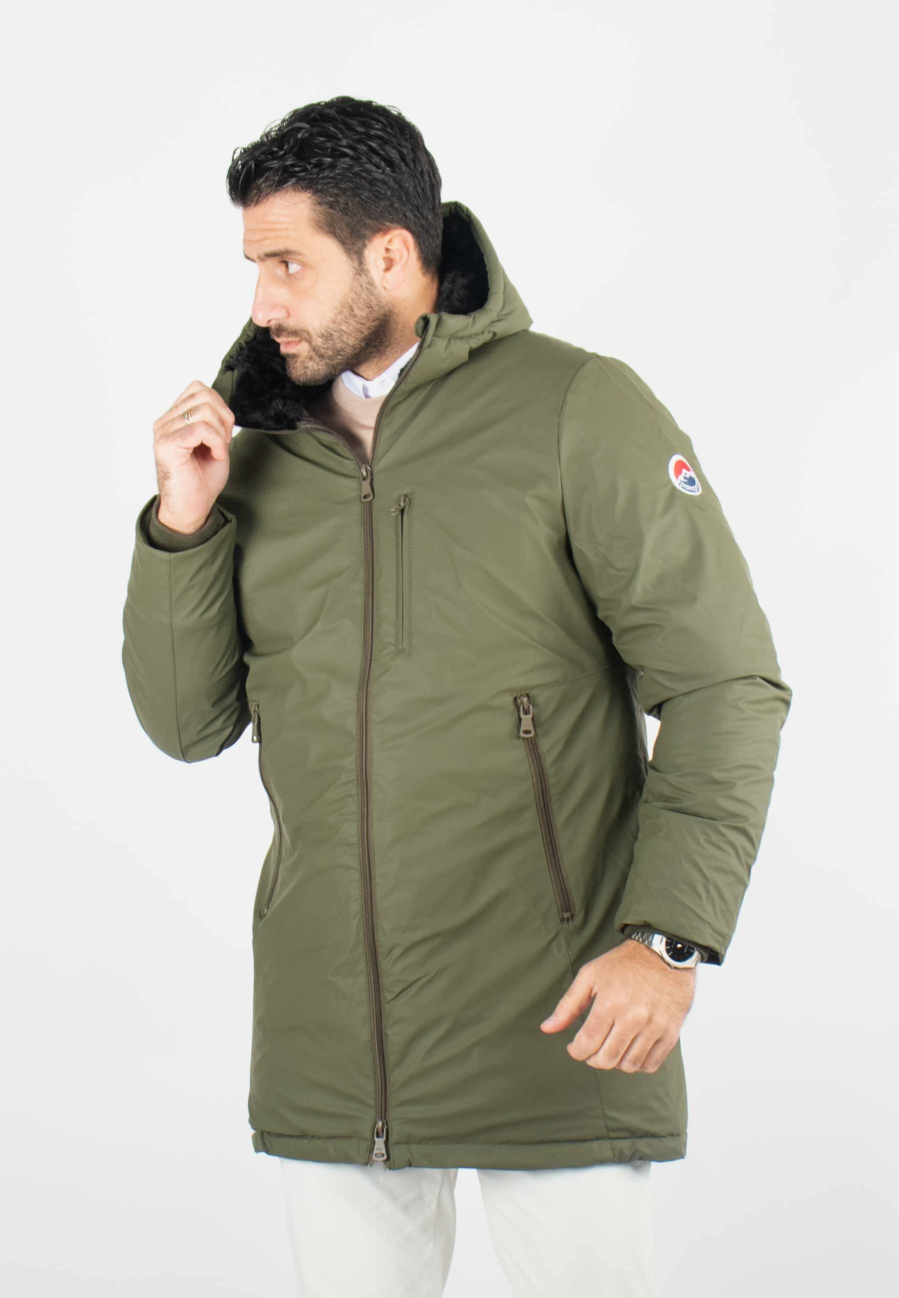 Parka longue khaki homme