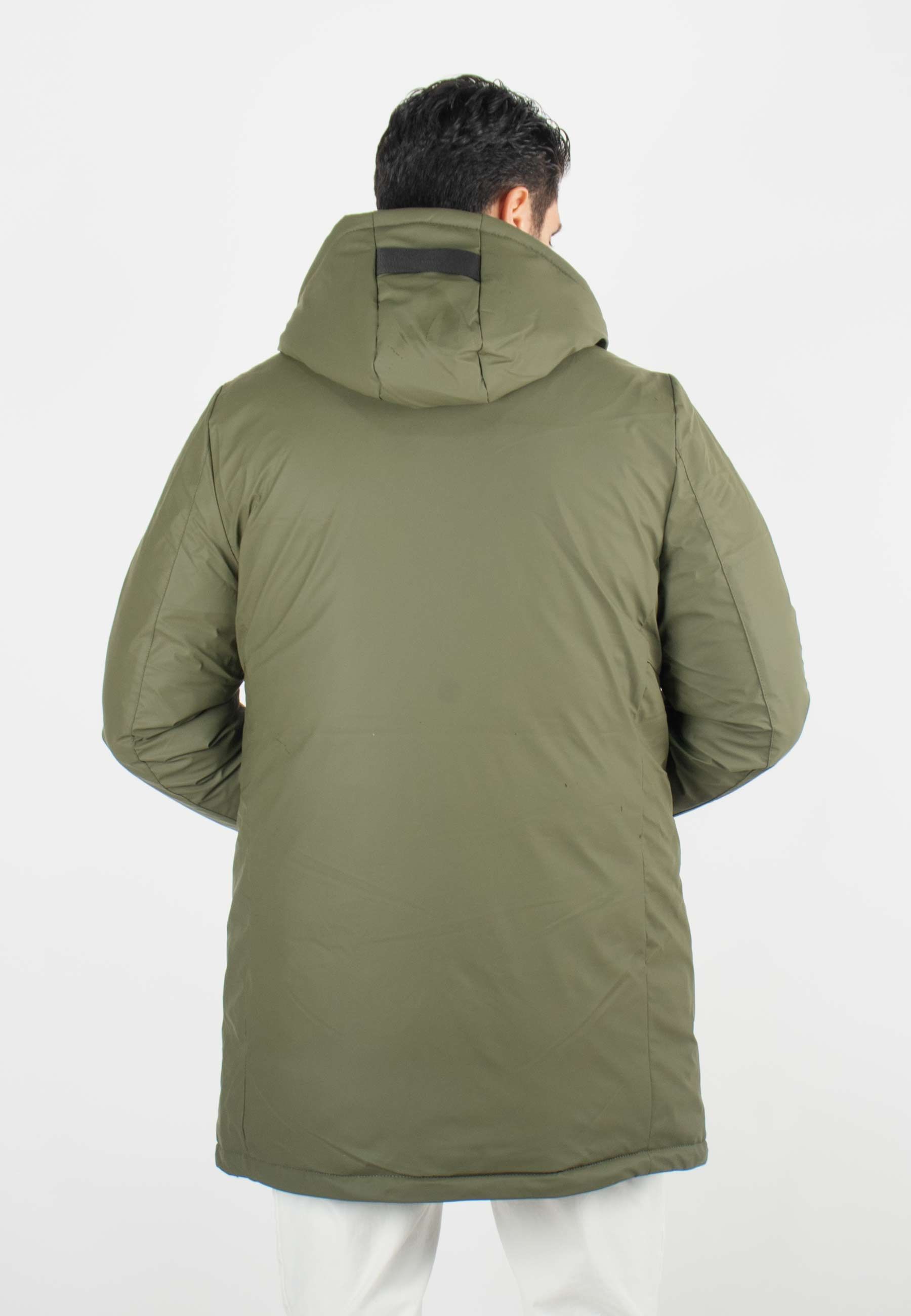 Parka longue khaki homme