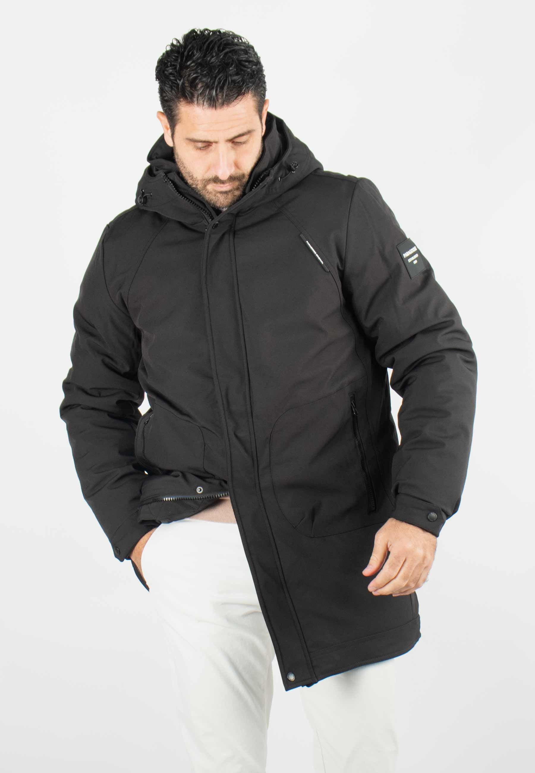 Parka Noire Homme