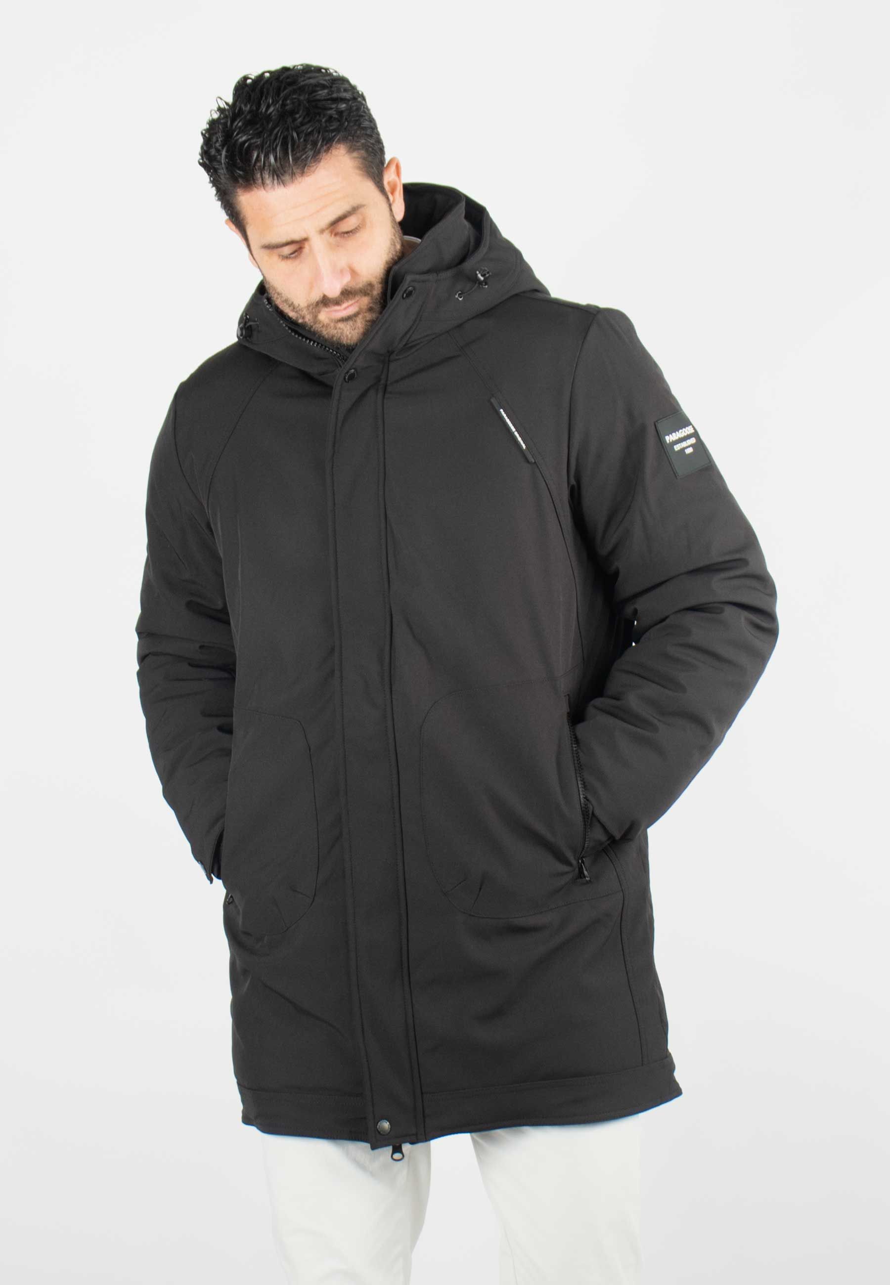 Parka Noire Homme