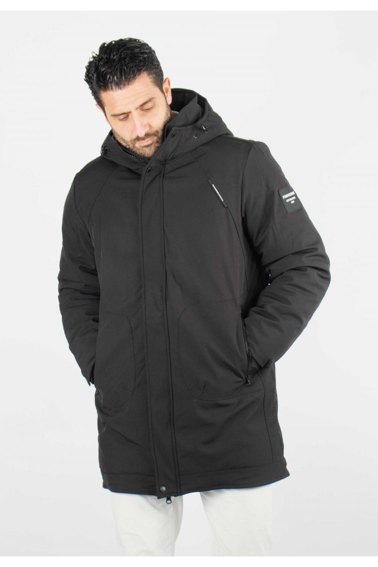 Parka Noire Homme