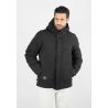 Doudoune Longue Noire Homme