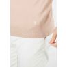 Pull homme col camioneur beige - Touché cachemire