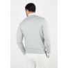 Pull homme col rond gris - Touché cachemire