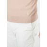 Pull homme col rond beige - Touché cachemire