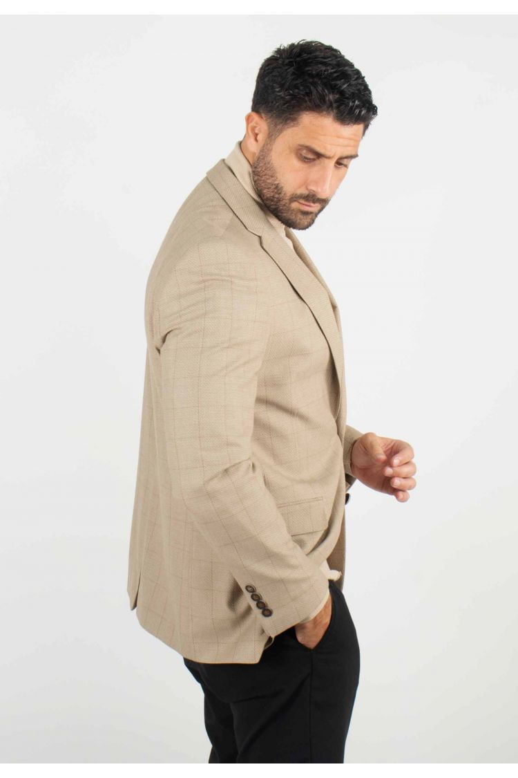 Veste de costume Homme Beige Élégant