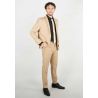 Costume homme beige moderne