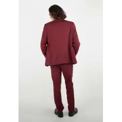Costume Bordeaux uni