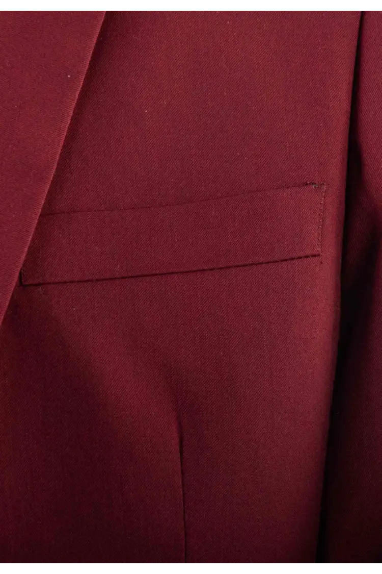 Costume Bordeaux uni