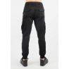 Pantalon cargo noir homme