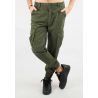 Pantalon cargo kaki homme