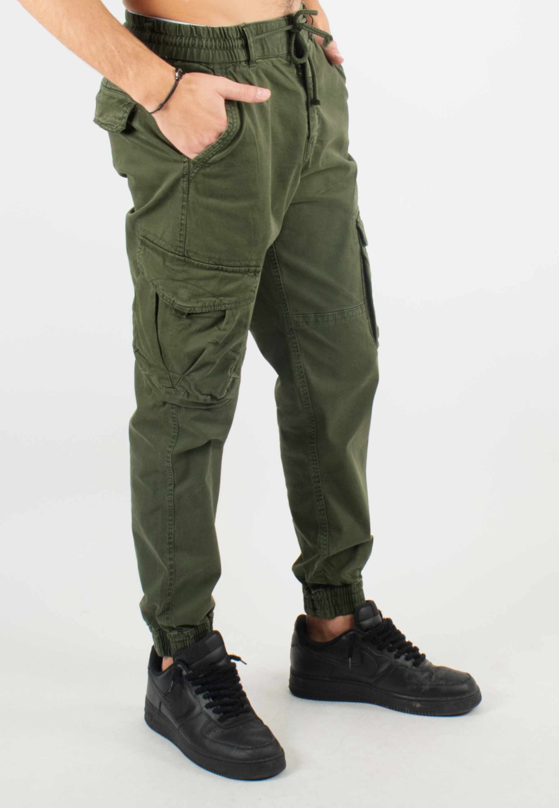 Pantalon cargo kaki homme