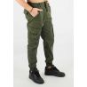 Pantalon cargo kaki homme