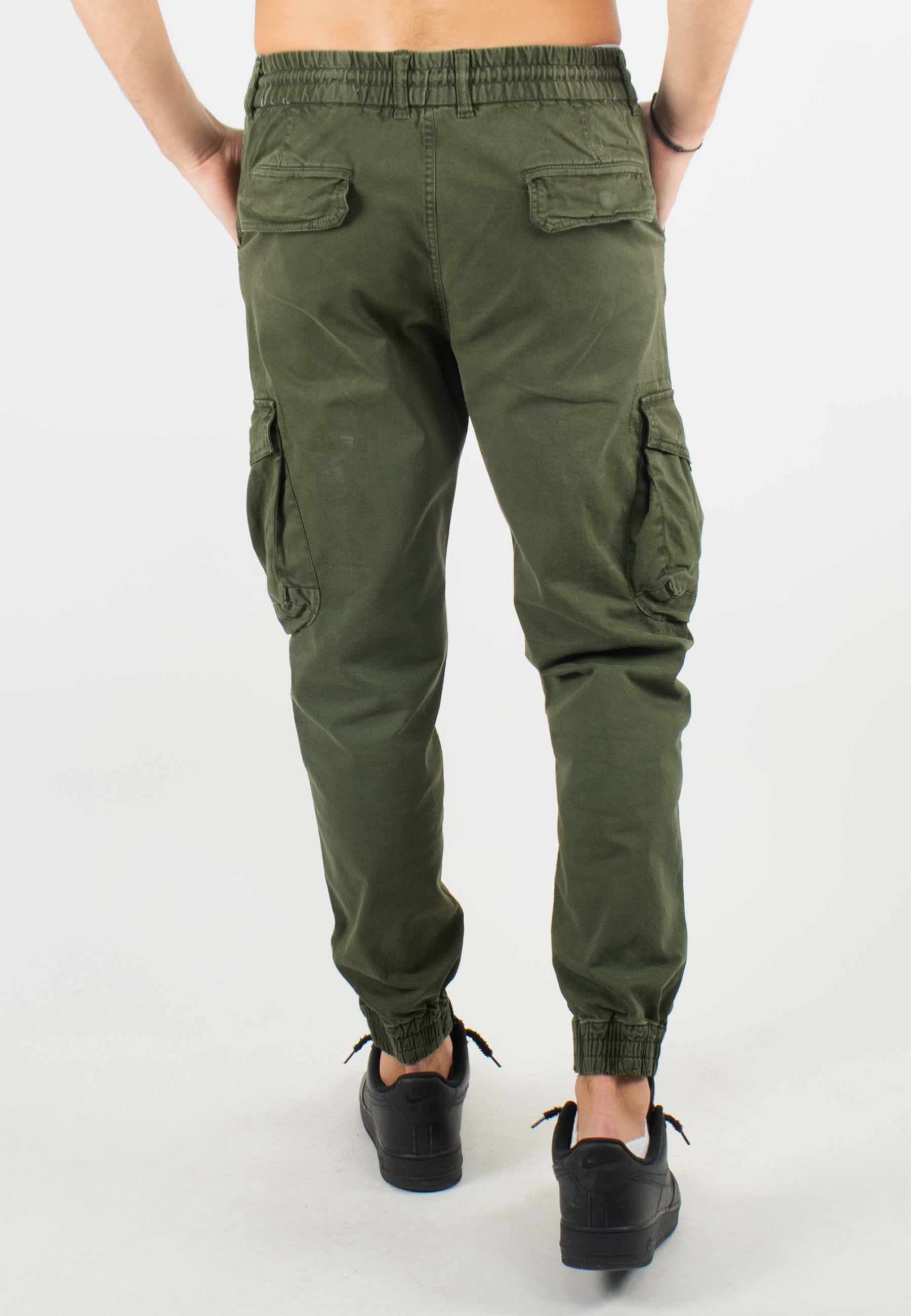 Pantalon cargo kaki homme