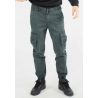 Pantalon cargo gris anthracite homme