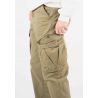 Pantalon cargo beige homme