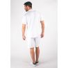 Ensemble Homme Chemisette et Short - Blanc