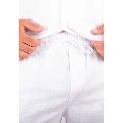 Ensemble Homme Chemisette et Short - Blanc