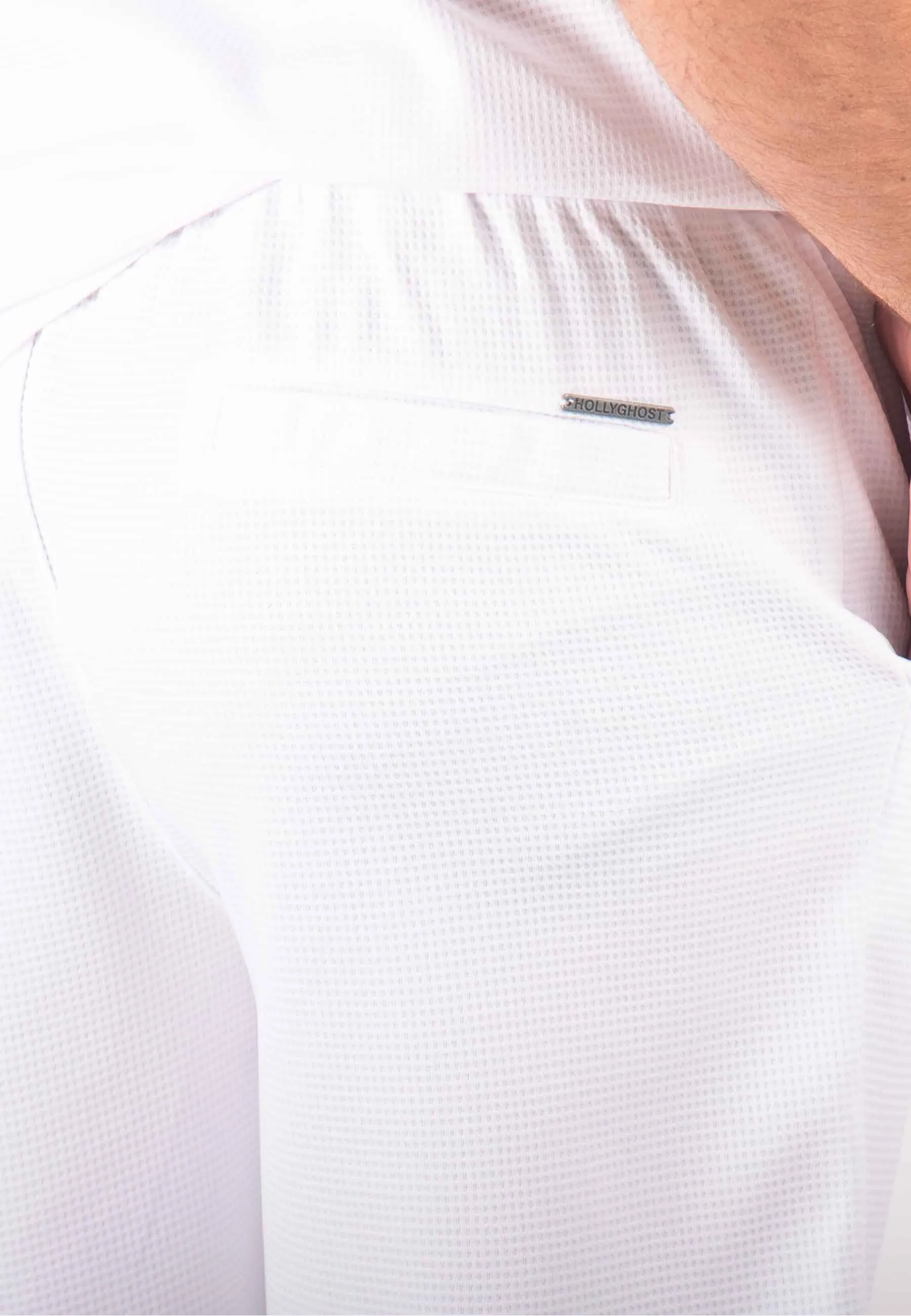 Ensemble Homme Chemisette et Short - Blanc
