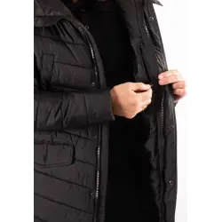 Doudoune Longue Homme Paragoose BARBER – Noir, Chaude et Capuche