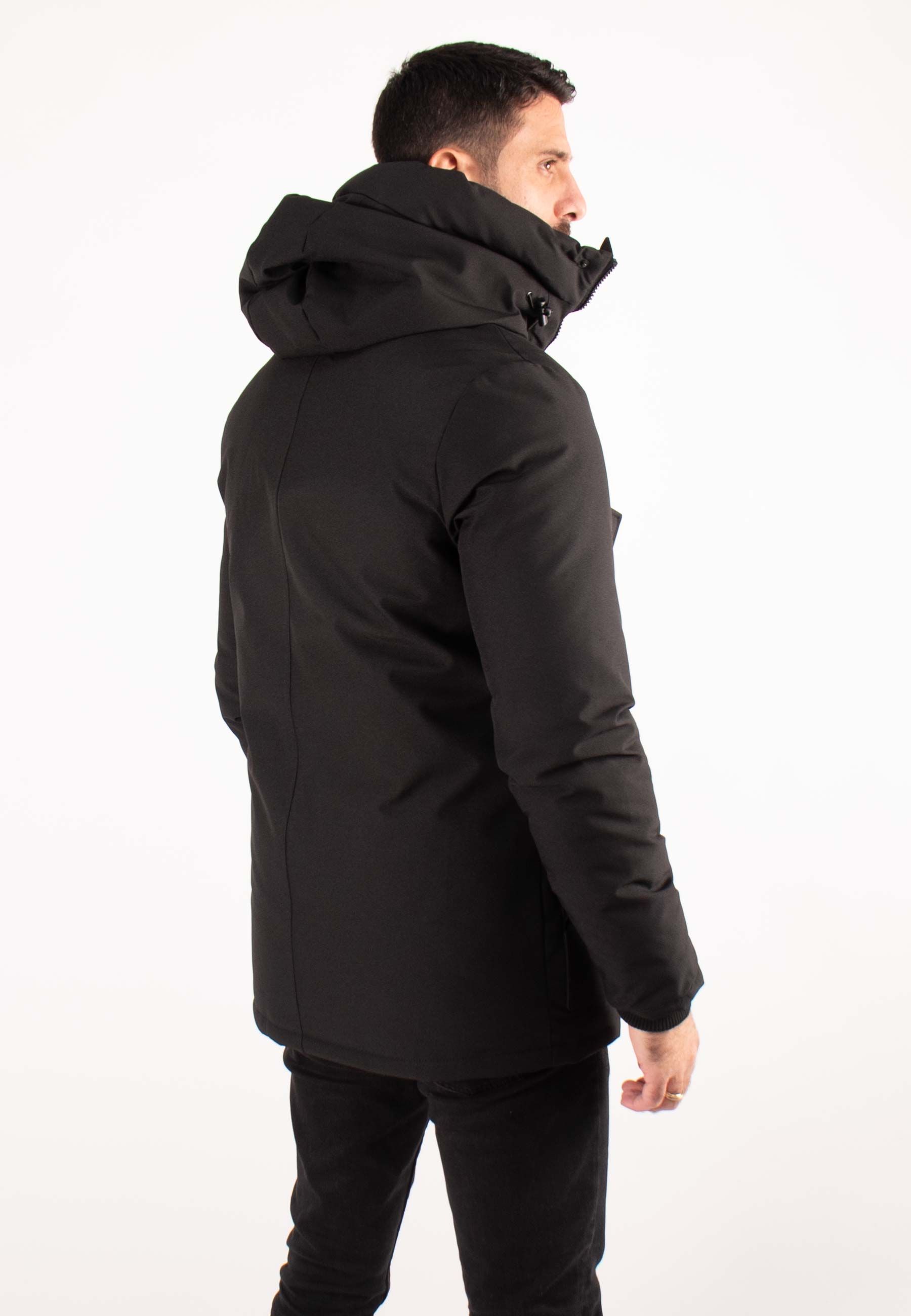 Parka Homme Paragoose BUTCHER – Noir, Outdoor avec Poches Fonctionnelles