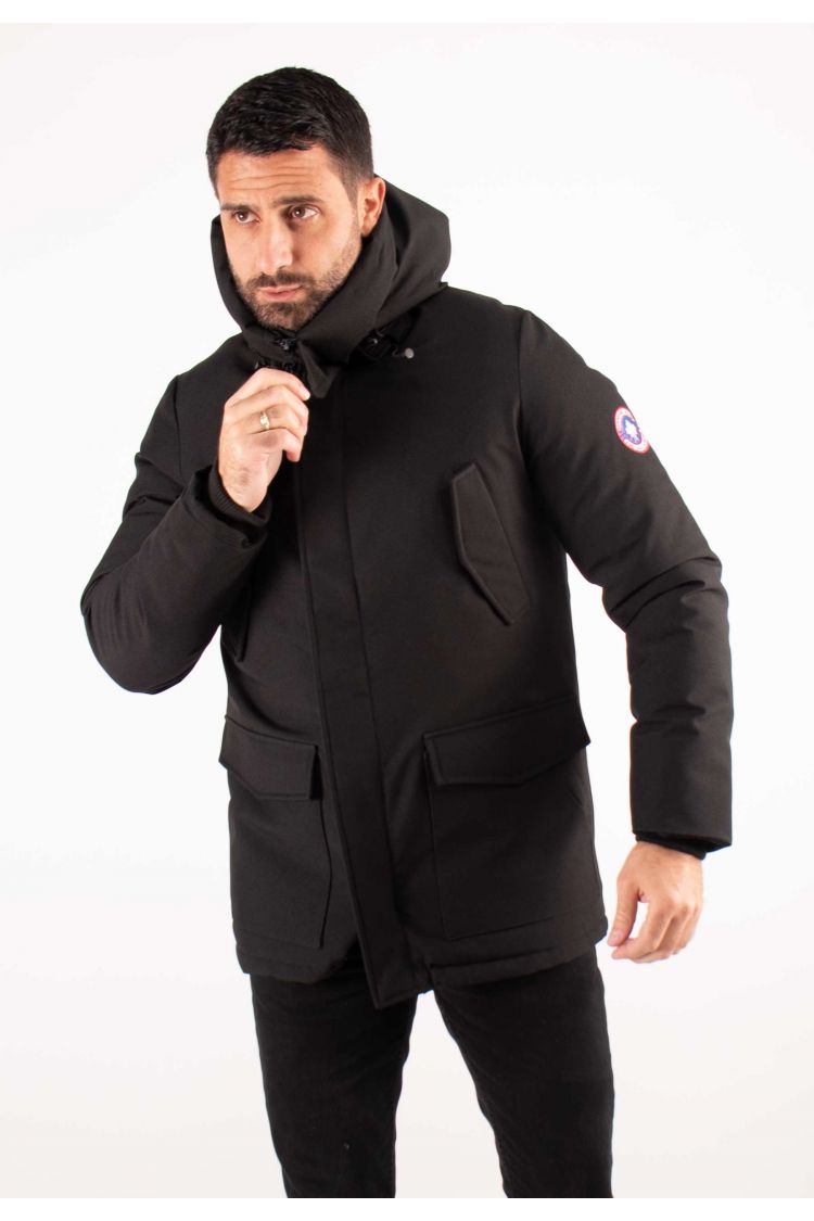 Parka Homme Paragoose BUTCHER – Noir, Outdoor avec Poches Fonctionnelles