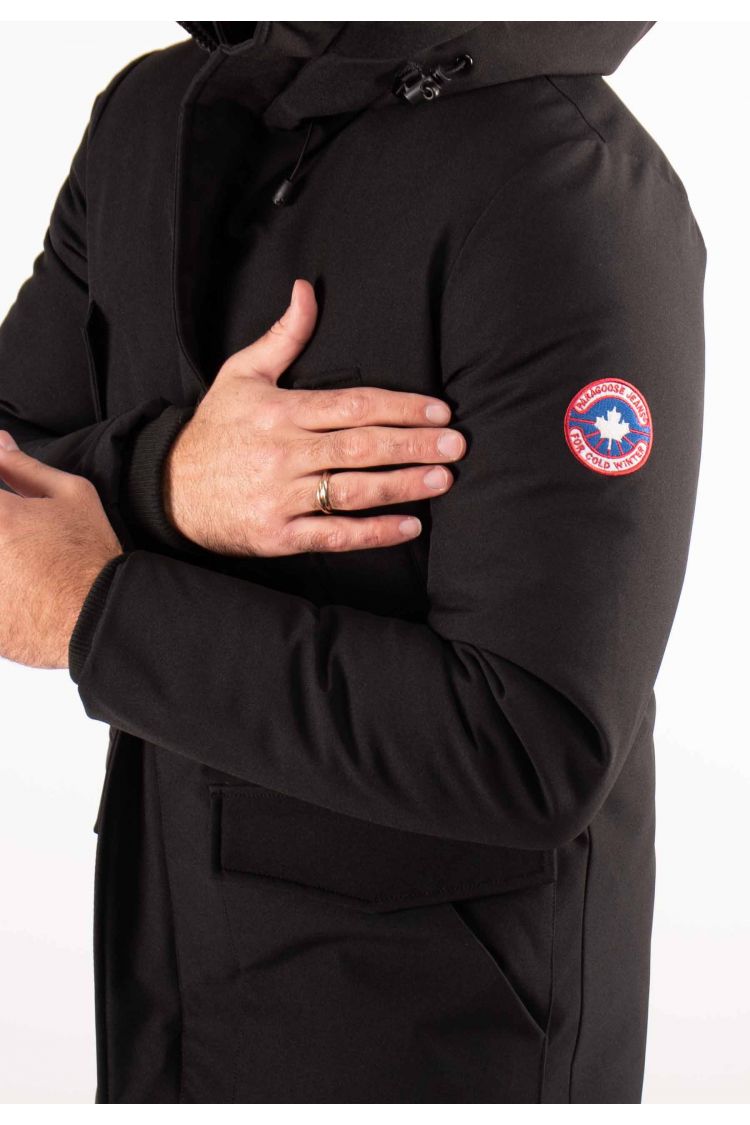 Parka Homme Paragoose BUTCHER – Noir, Outdoor avec Poches Fonctionnelles