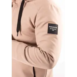 Doudoune Homme Paragoose STREAM – Beige, Moderne avec Cordons Contrastés