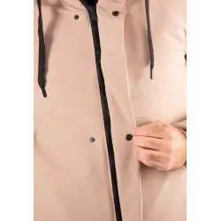 Doudoune Homme Paragoose STREAM – Beige, Moderne avec Cordons Contrastés