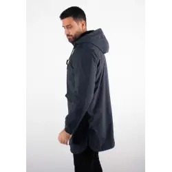 Parka Mi-Longue Homme Mazalito – Navy, Style Minimaliste