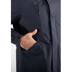 Parka Mi-Longue Homme Mazalito – Navy, Style Minimaliste