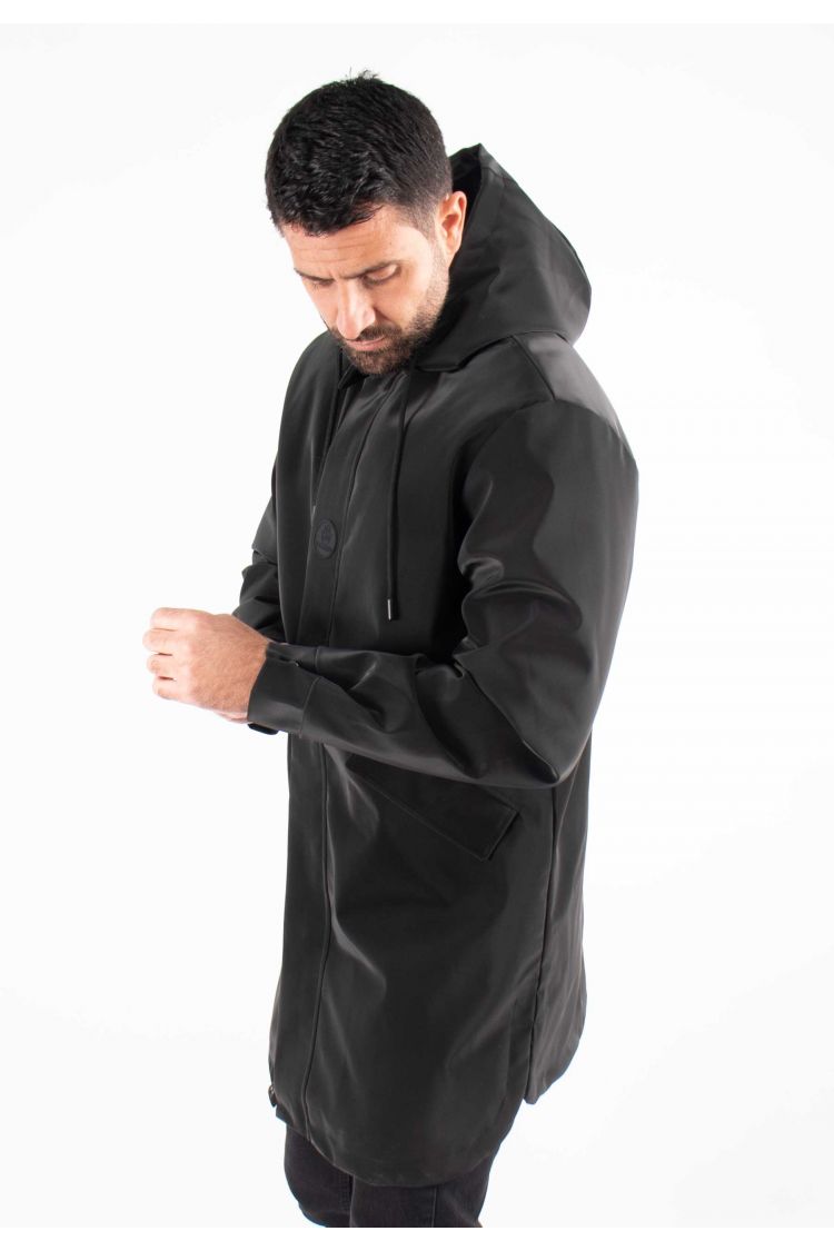 Parka Imperméable Homme Mazalito – Noir, Effet Déperlant
