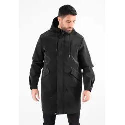 Parka Imperméable Homme Mazalito – Noir, Effet Déperlant